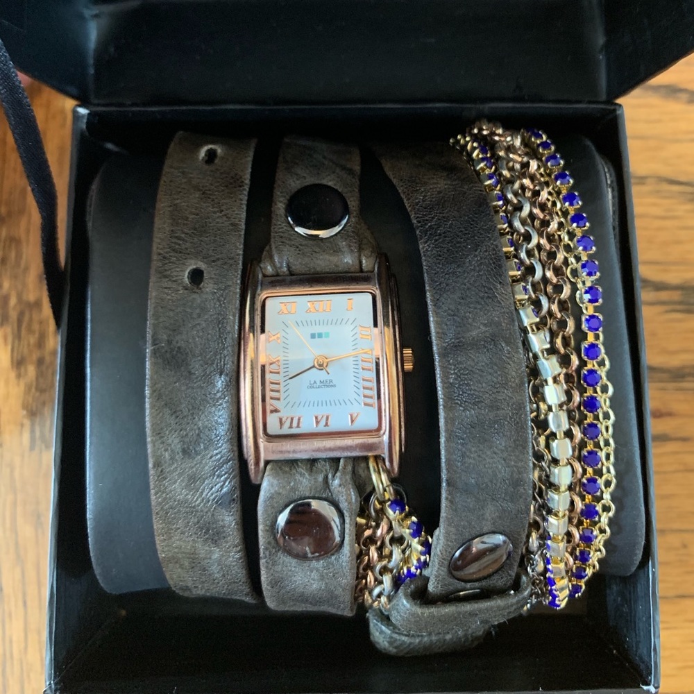 NWOT La Mer Bracelet Wrap Watch